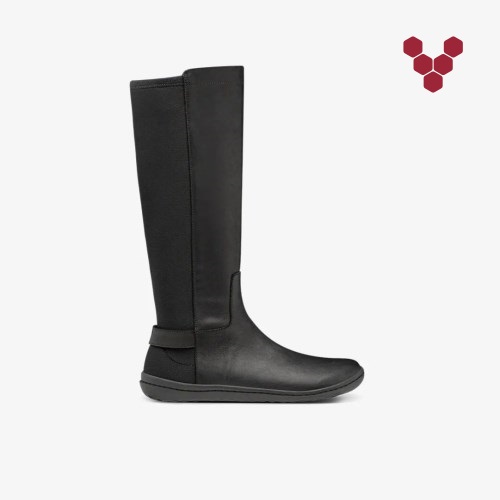 Vivobarefoot Ryder Hohe Stiefel Damen Schwarz [DE.THY0F]